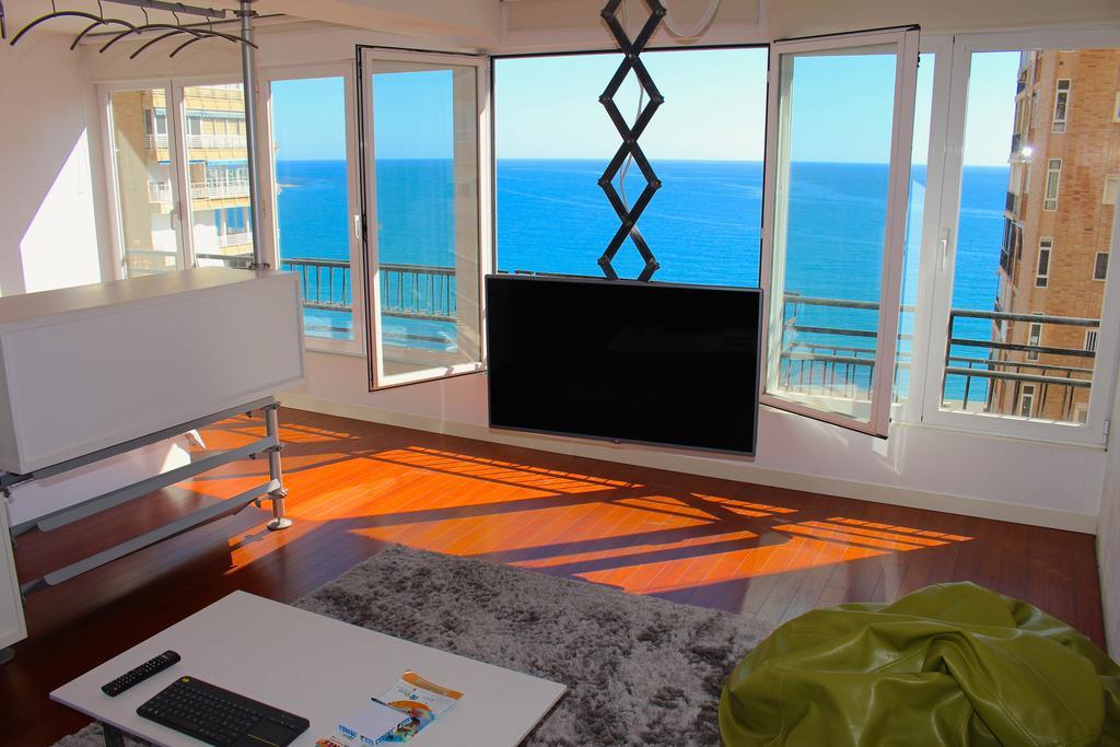 Apartamento Loft Con Vistas Al Mar Alicante Exterior foto