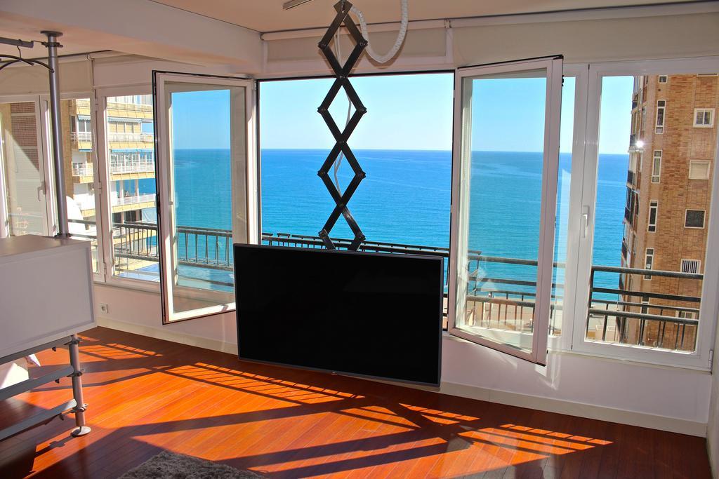Apartamento Loft Con Vistas Al Mar Alicante Exterior foto