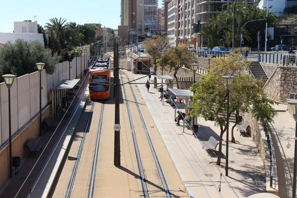 Apartamento Loft Con Vistas Al Mar Alicante Exterior foto